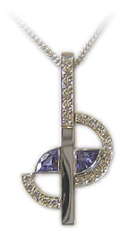 tanzanite pendant